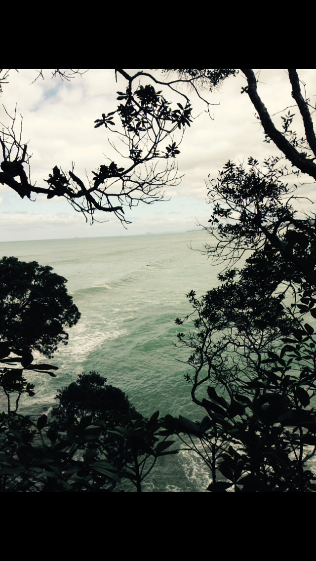 Cloudy day, Waihi Beach