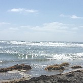 San Elijo beach near the cove, San Elijo State Beach