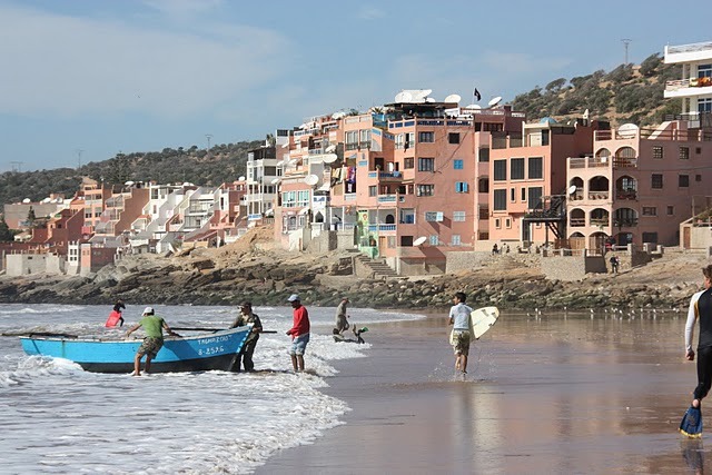 Surf Berbere Taghazout Morocco, Boats Point