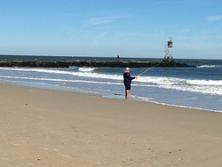 Small Fall day S. Jetty, Indian River (Southside) photo