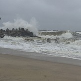 Nor'easter 2015, Manasquan Inlet