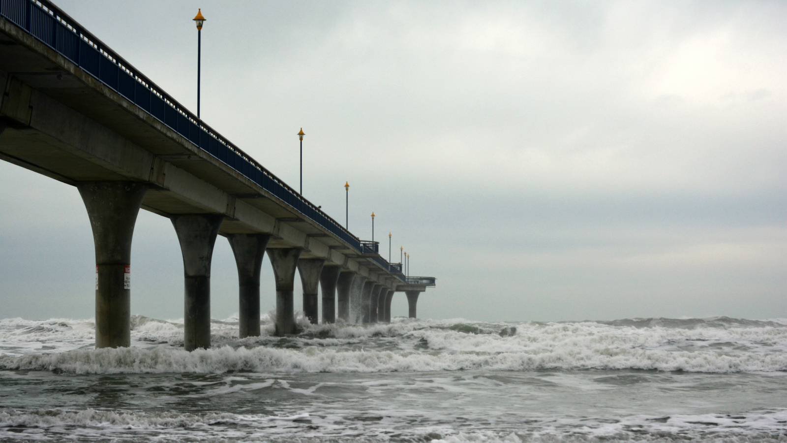 Grey Day August 2015, New Brighton Beach
