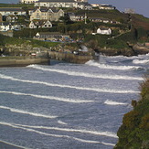 Towan Beach from Seagull View Holiday Apartment