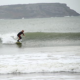 When everywhere else was big and messy, Oxwich Bay