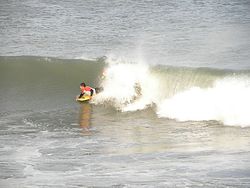 Buen dia de surf, Asuncion Bay photo