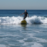 Standing surfer with oar (2/3), Gillis