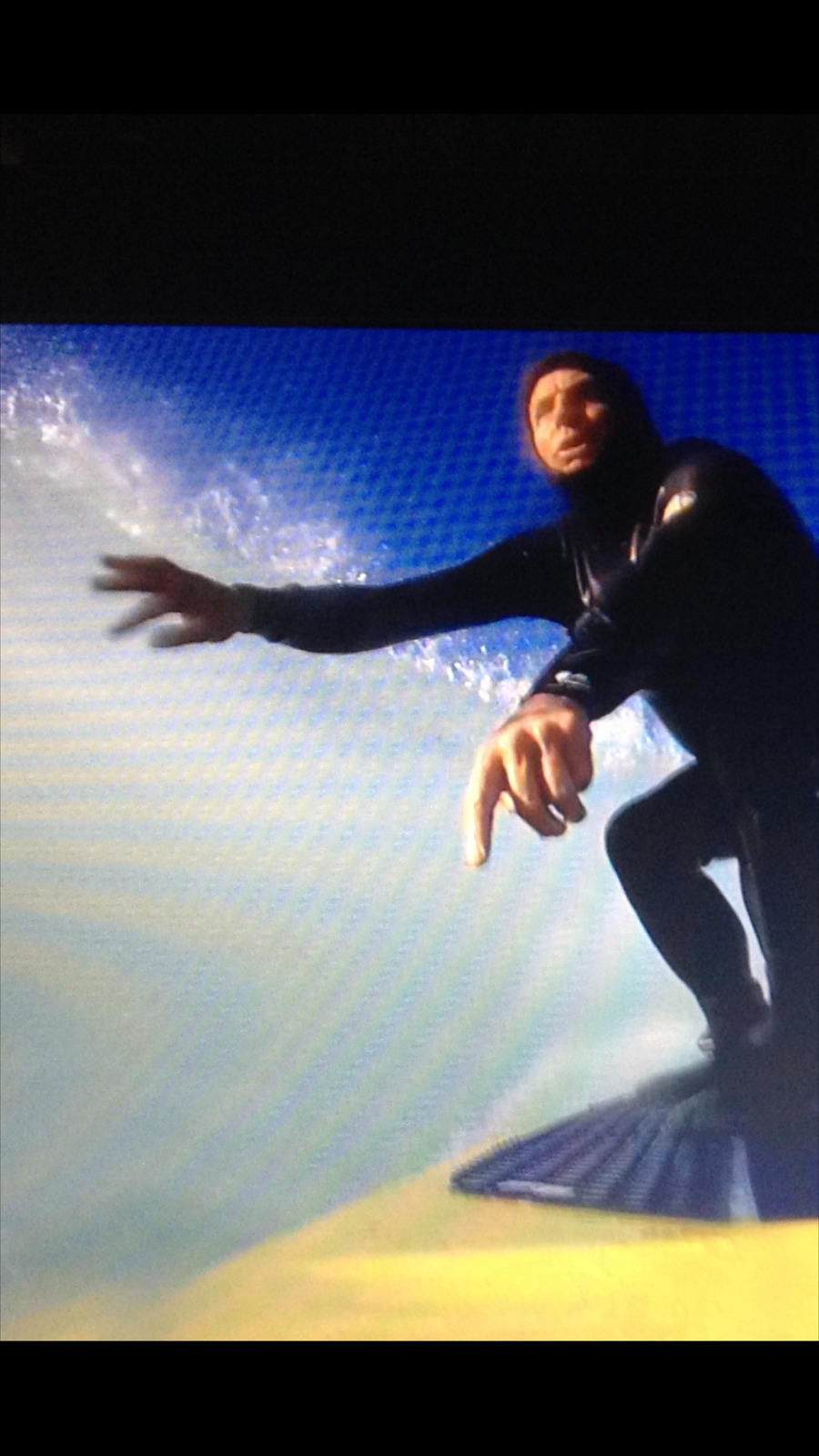 Phil Lyons by gopro at St Clair, Dunedin - St Clair