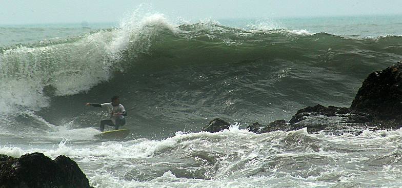 Rolo, a local surfer, Centinela