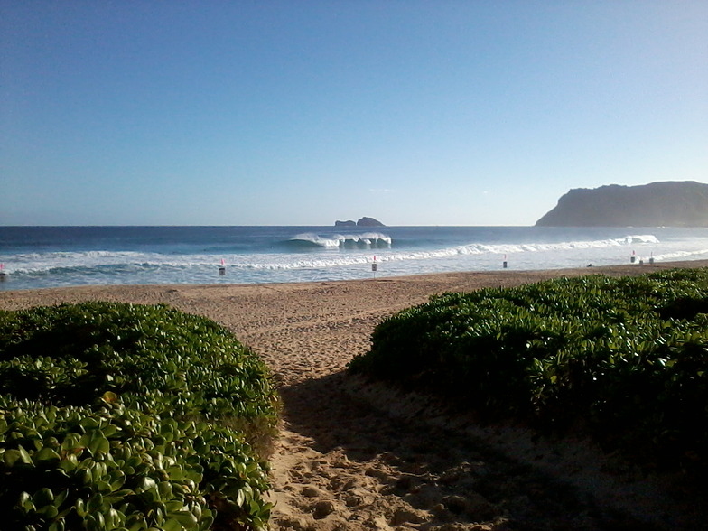 New Year's morning, Pyramid Rock