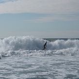 Pair of surfers, Gillis