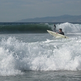 Pair of surfers, Gillis