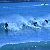 Packed out at Lyall Bay