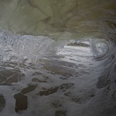 Foamy Christmas Day, Wainui Beach - Pines