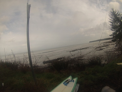winter surf, The Strait photo