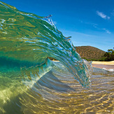 glassy and classy, Big Beach