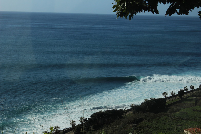 Jardim do Mar from above 29th Jan