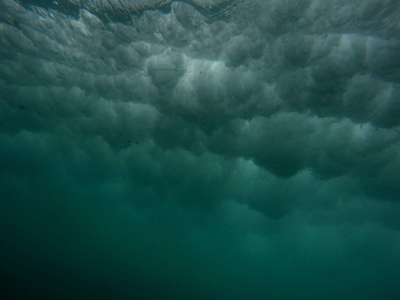 under the wave, Wharariki Beach
