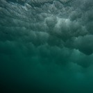 under the wave, Wharariki Beach