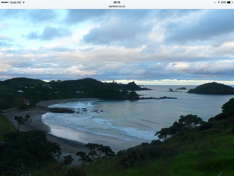 Moureeses Beach from Mouwhara, Whananaki Beach