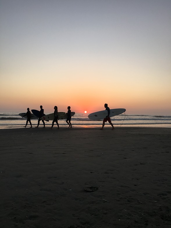 Sunset at Playa Del Sol, Asia - Rosario