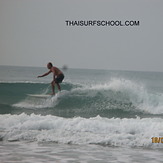 Greg Hodge surfing Rayong, Rayong Mae Ramphung Beach
