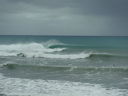 spit pumping, Mahia Spit photo