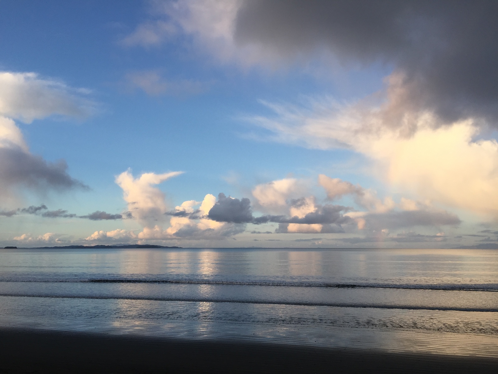 Dusk at Orewa, Orewa Beach