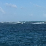 Fort George Cut Northerly swell SE wind, Fort George Cut (Pine Cay)