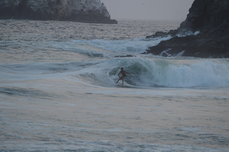 Zipolite surf break