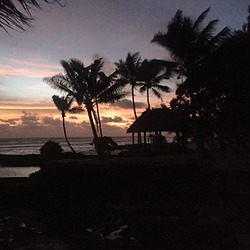 Sunset at Sa'Moana Resort, Salamumu photo