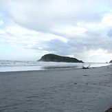 Cloudy morning, Wharariki Beach