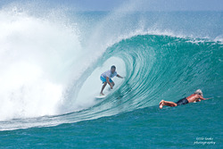 Barrelled at Bowls, Ala Moana Bowls photo