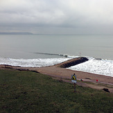 Looking South East at Highcliffe