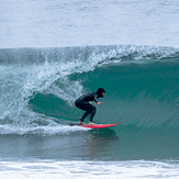 Tubed at Point Mugu