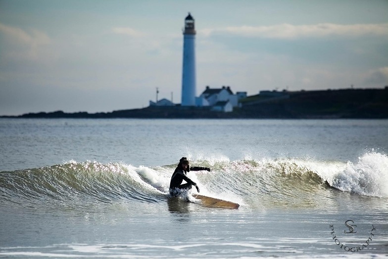 By the lighthouse, Montrose