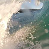 Right hander, sand banks, Rennies Beach