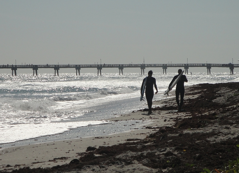 Two Surfers, Dania South Beach