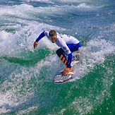 Nice surfing, Huntington Beach