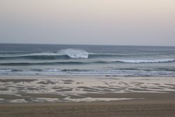 Waves in Bakio ( Vizcaya) photo