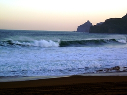 Waves in Bakio ( Vizcaya) photo