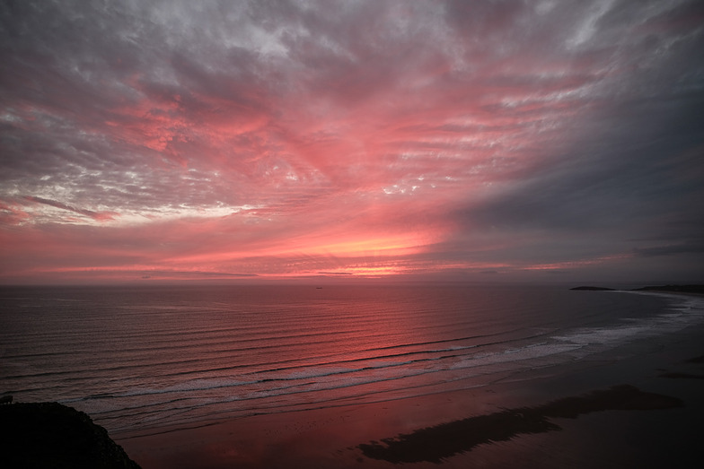 Summer Solstice Sunset, Rhossili