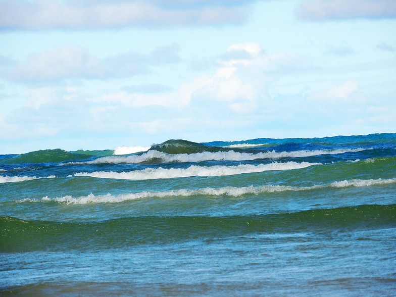 Windy Day At Sauble Beach Ont 2012