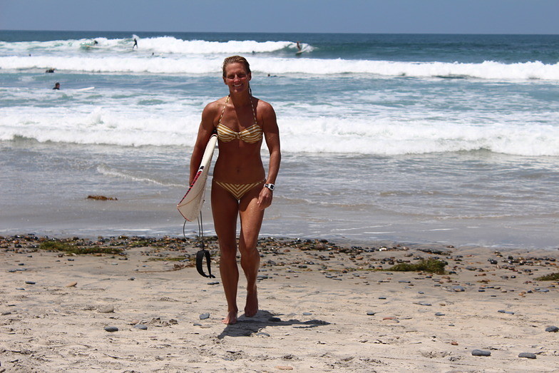 Turtles surf break