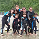 Buenísima tarde de surf, Playa de Cadavedo