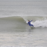 dia glasy en las tres piedras . sufer piti.camara .ernesto  m lopez, Playa de Tres Piedras