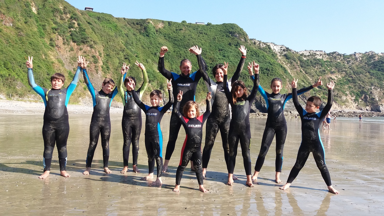 Equipo A, Playa de Cadavedo
