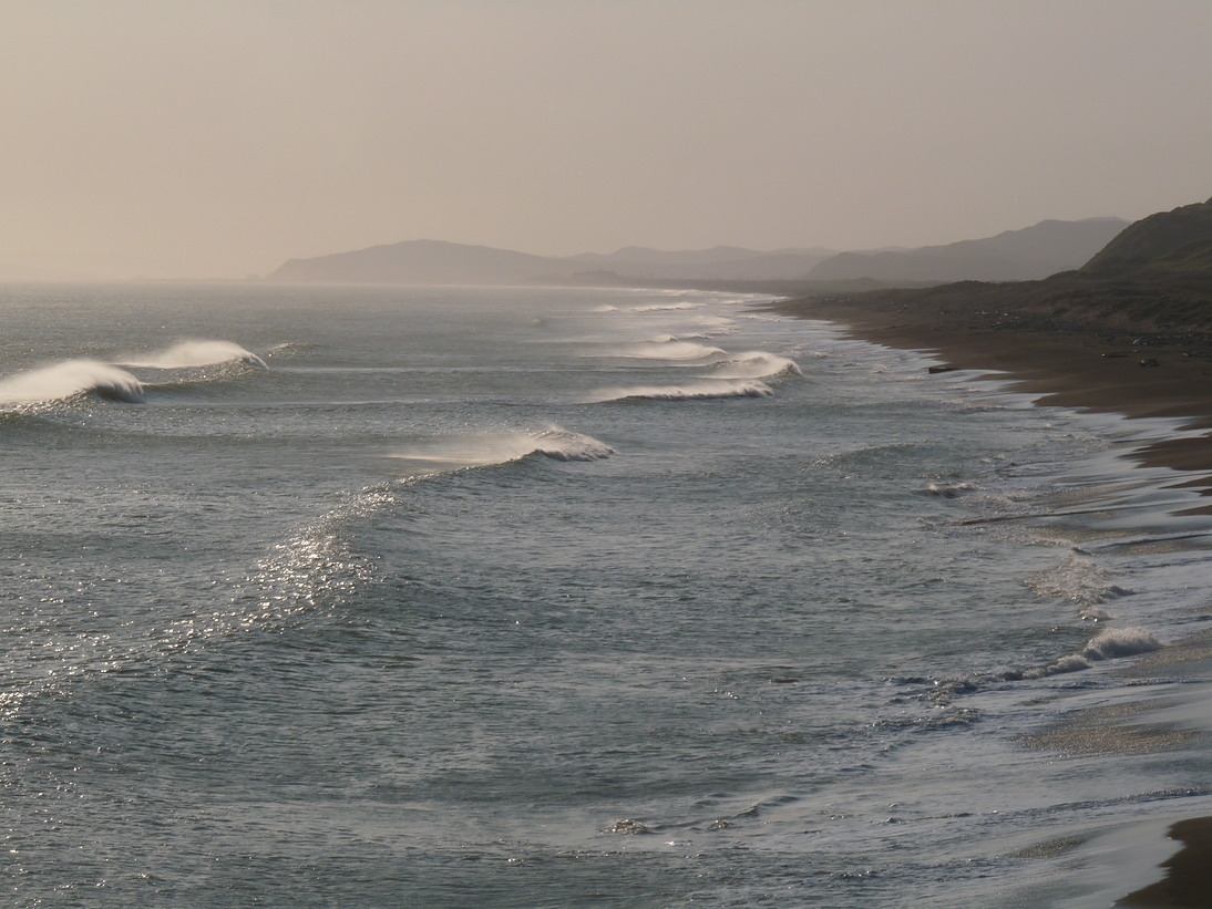 Along the coast from Blacks, towards Wairoa, Blacks Reef