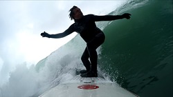Phil Lyons mid winter spit, Aramoana Spit photo