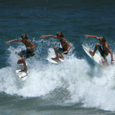 Kids Surfeing Ponce Inlet