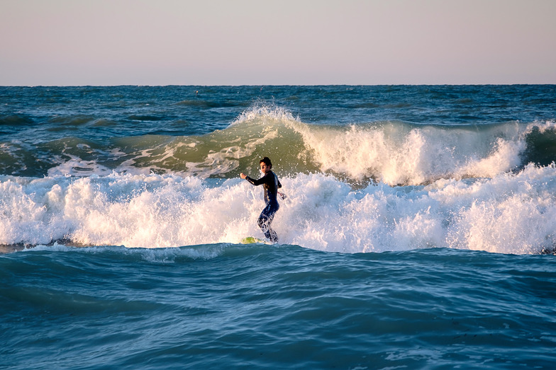 SUP at Spiaggia di Ponente, Italy, Fano Lido (Spiaggia di Ponente)